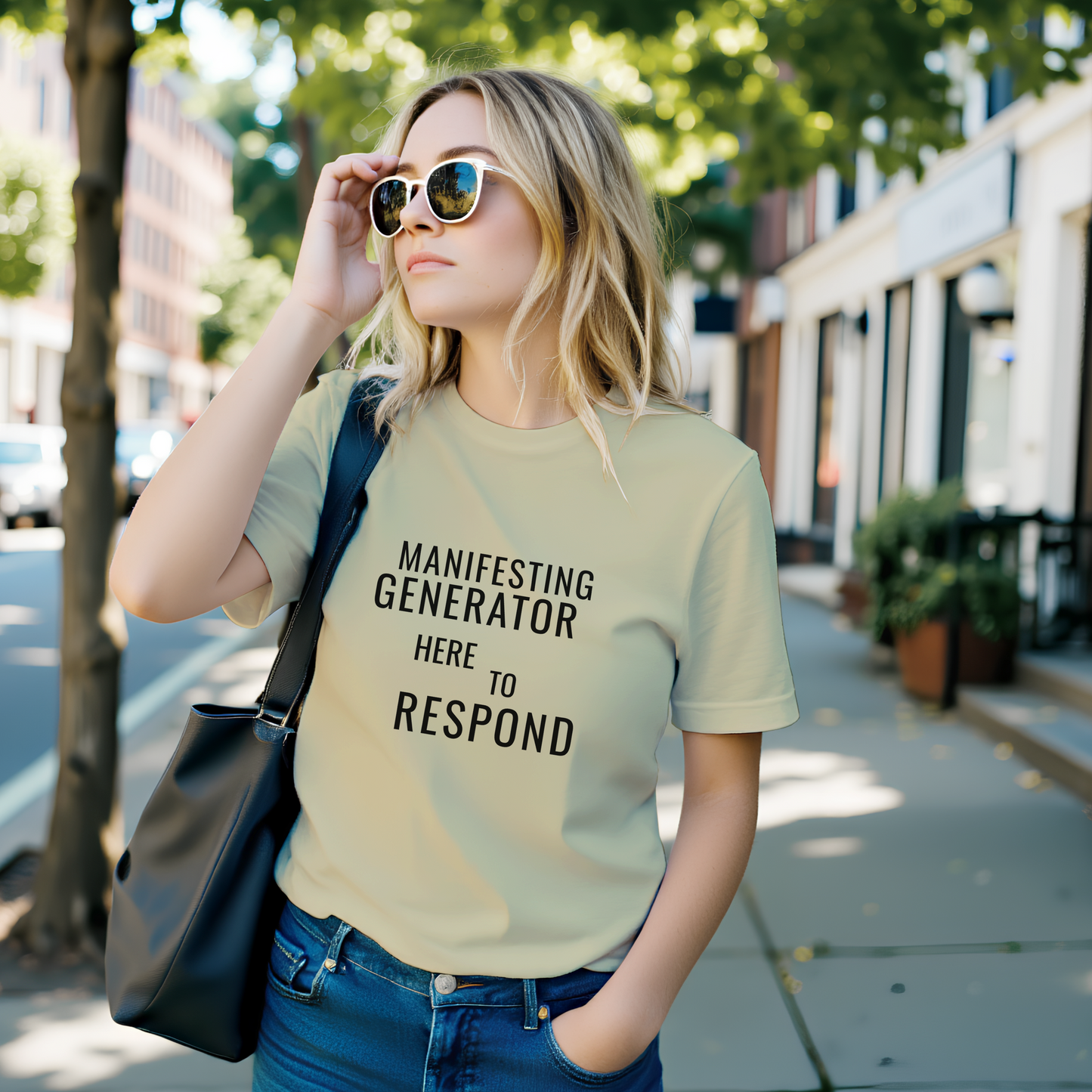Manifesting Generator Tee - Here to Respond
