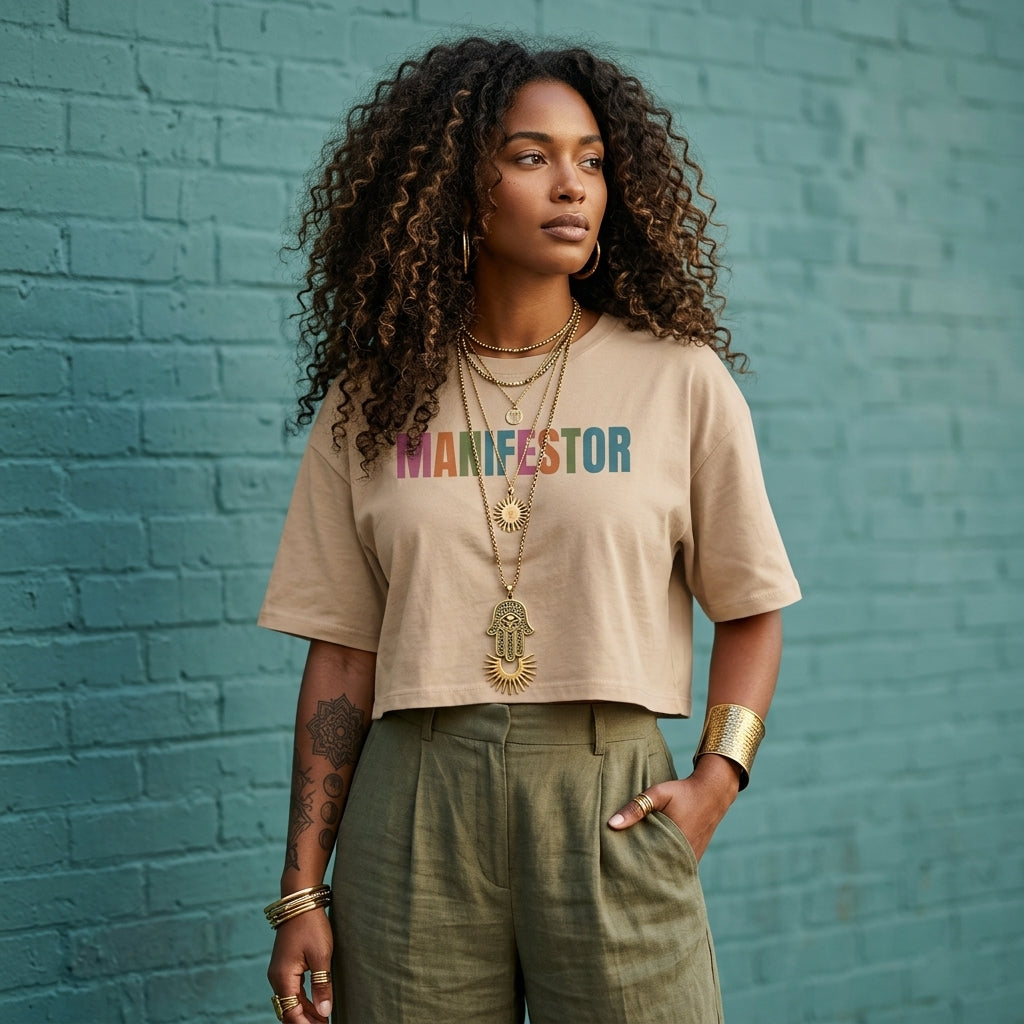 Manifestor Crop Tee - Spectrum Collection
