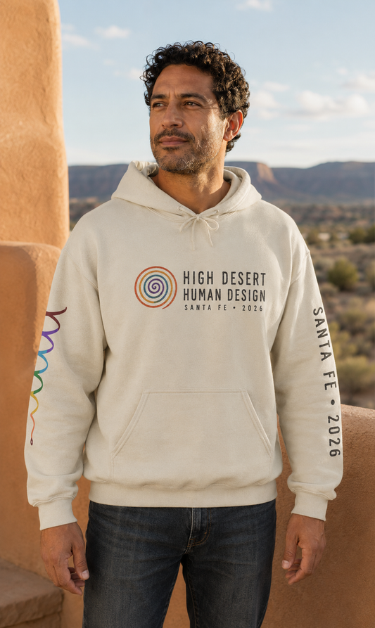 High Desert Human Design — Santa Fe 2026 Commemorative Hoodie