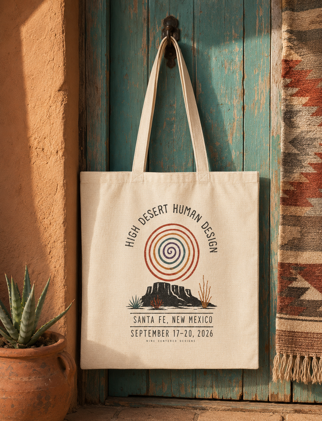 High Desert Human Design Santa Fe 2026 Commemorative Tote