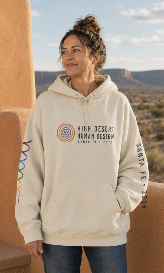High Desert Human Design — Santa Fe 2026 Commemorative Hoodie
