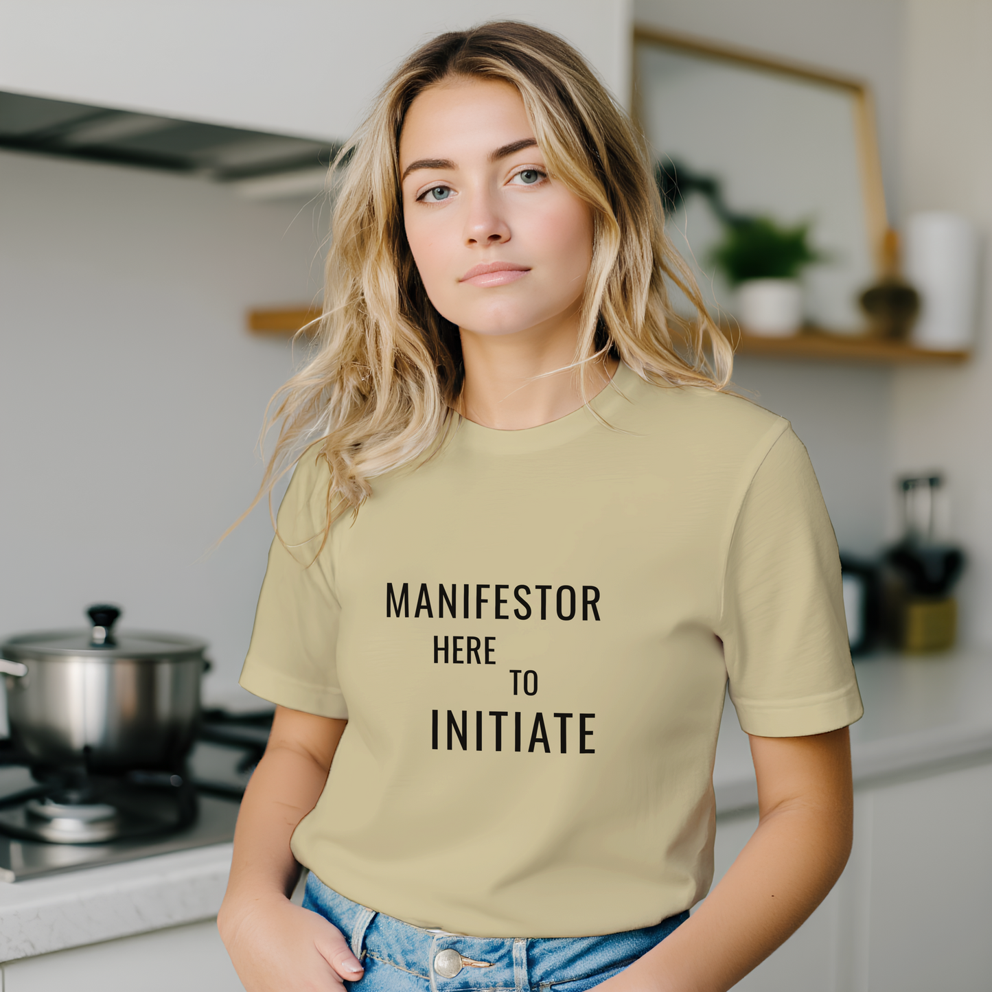 Manifestor Tee - Here to Initiate