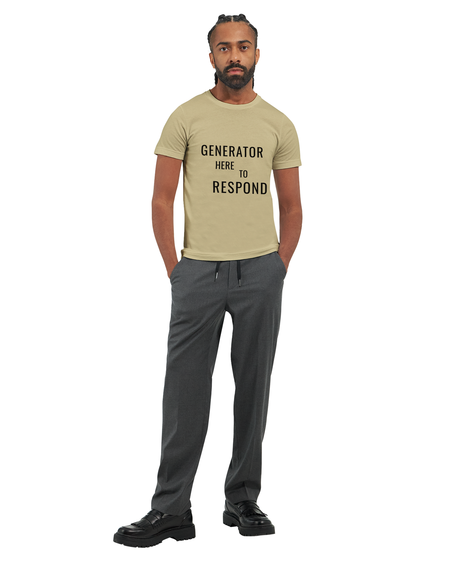 Generator Tee - Here to Respond