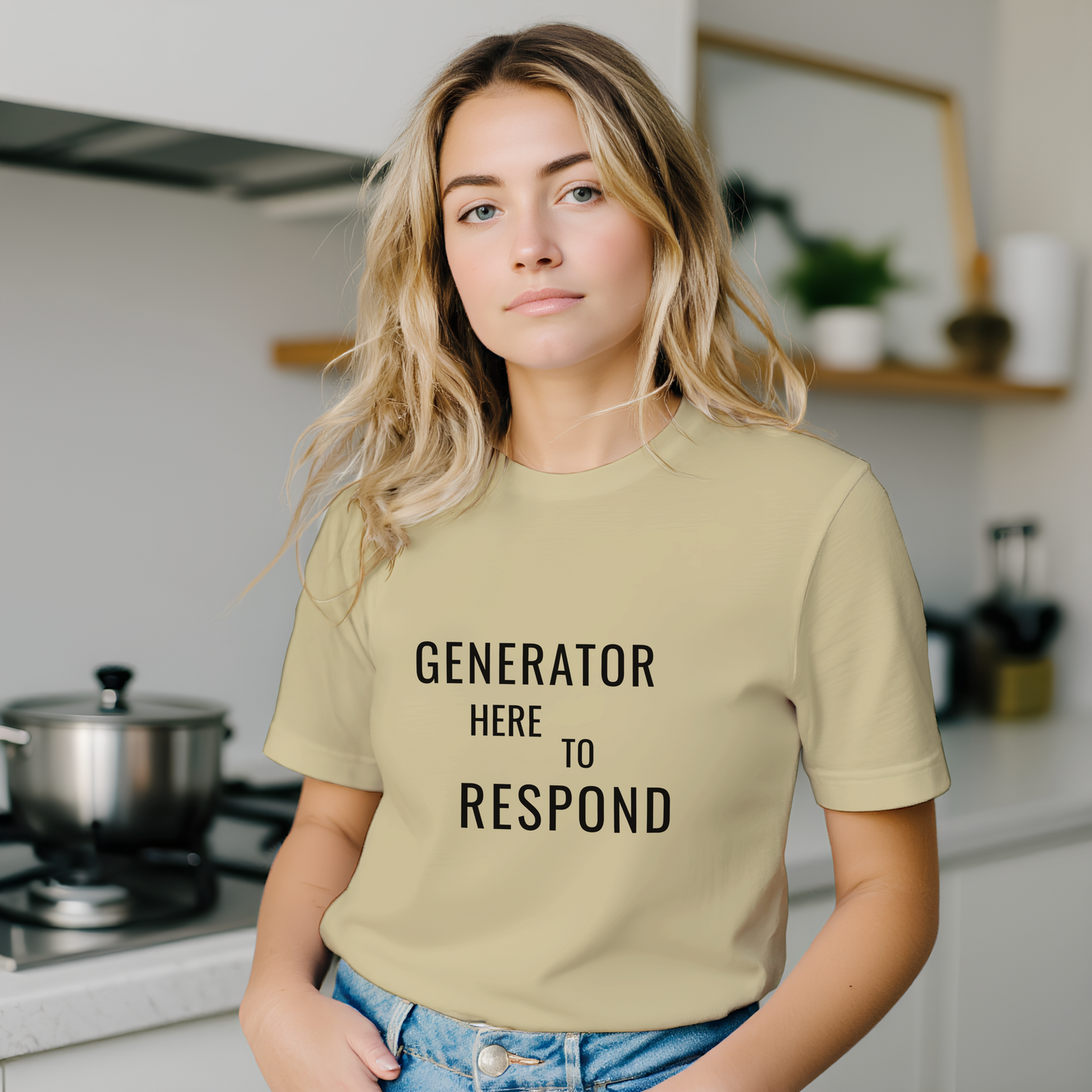 Generator Tee - Here to Respond