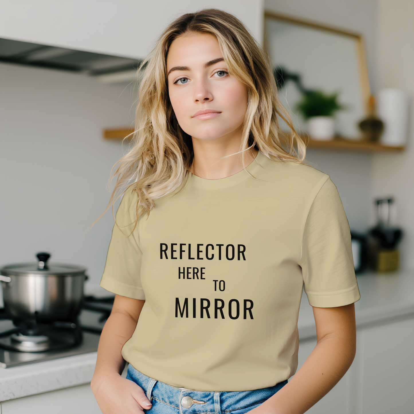 Reflector Tee - Here to Mirror
